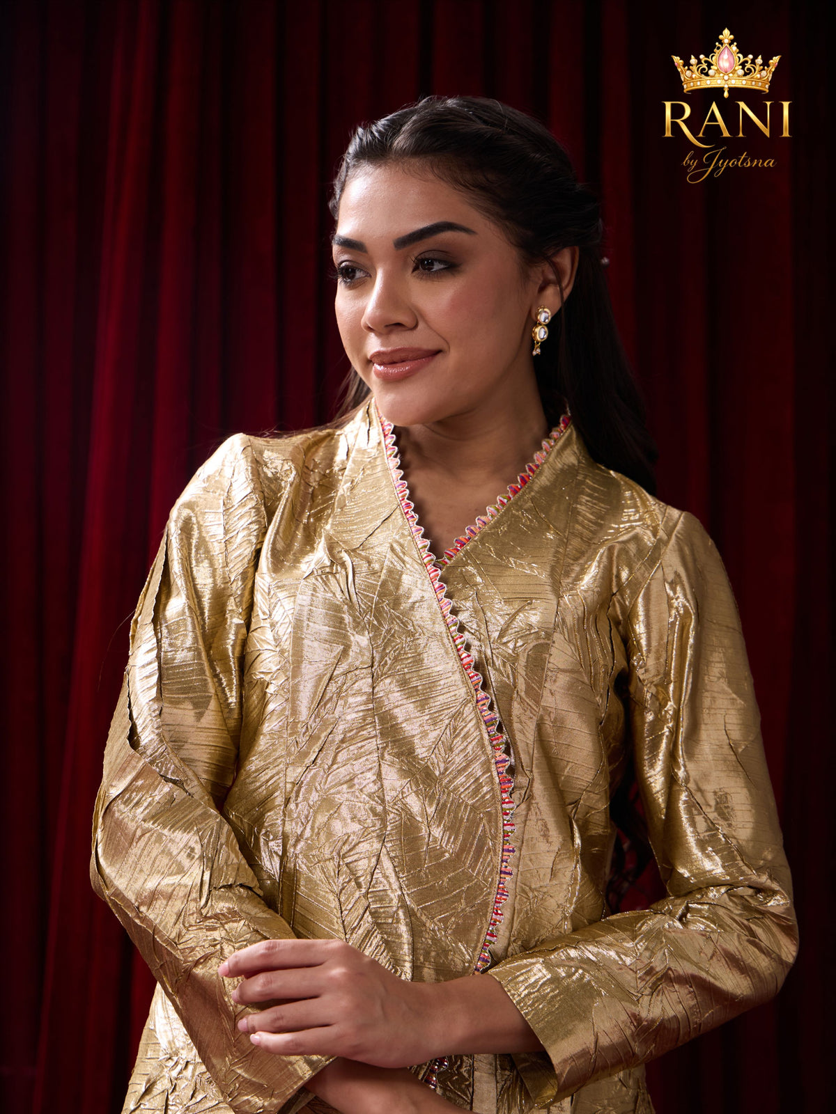The Golden Empress Drape Set