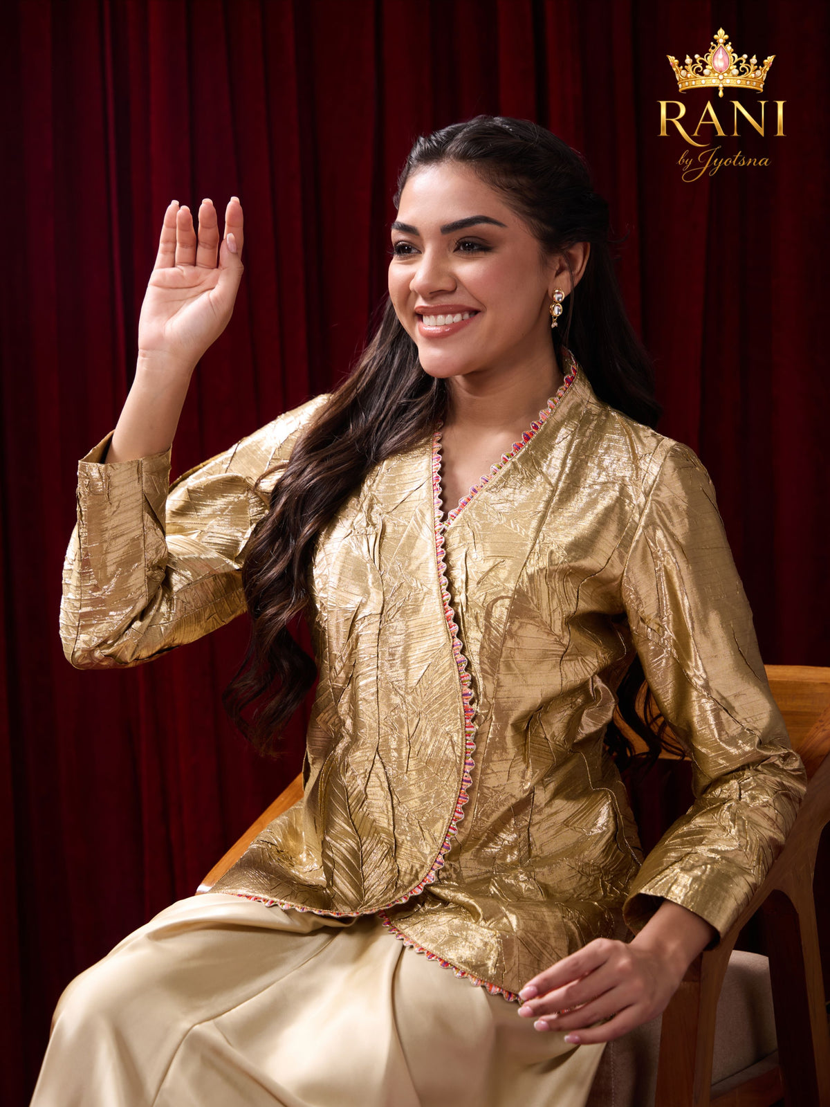 The Golden Empress Drape Set