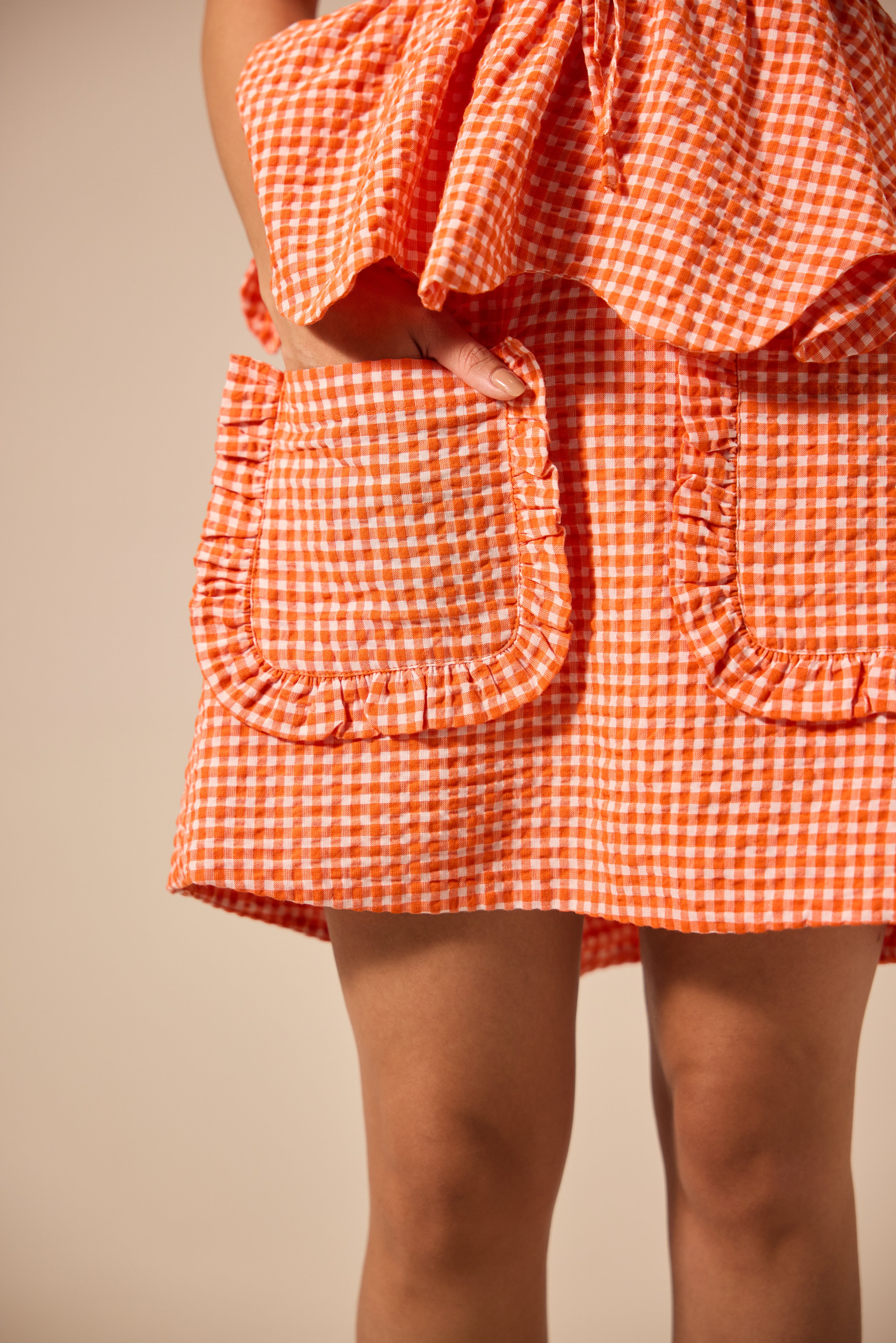 Tangerine gighnam dress