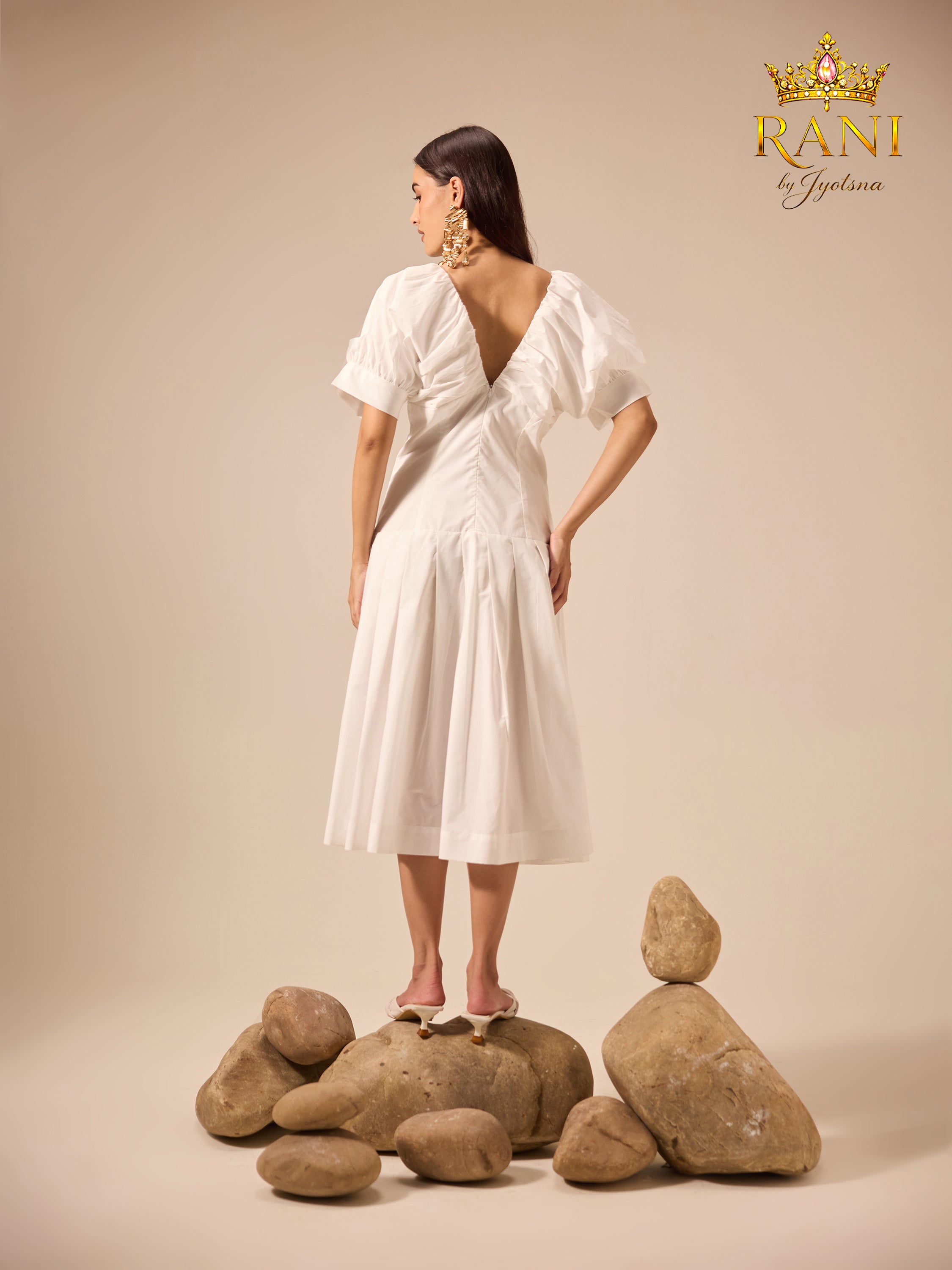 Cloud nine midi dress