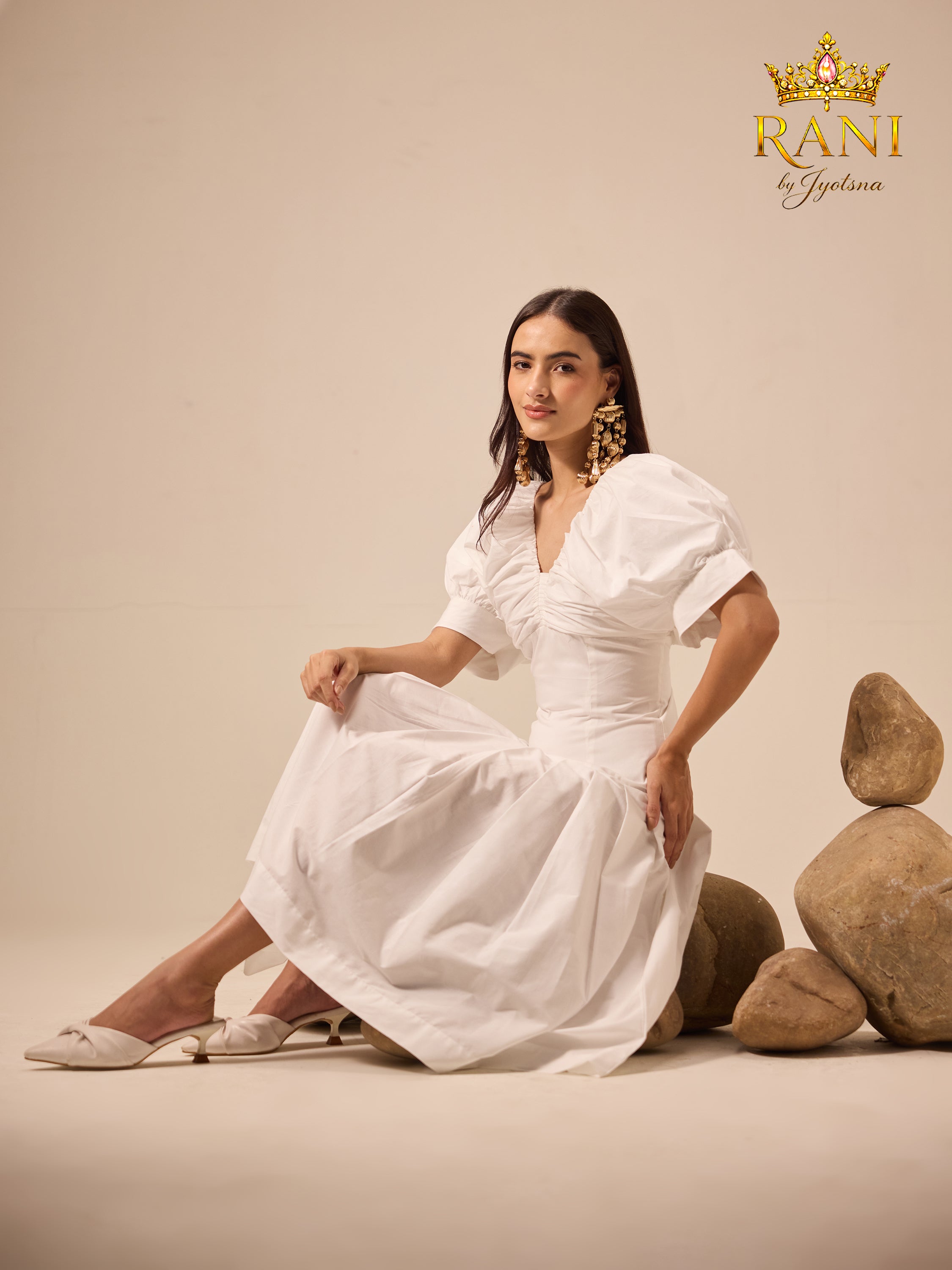 Cloud nine midi dress
