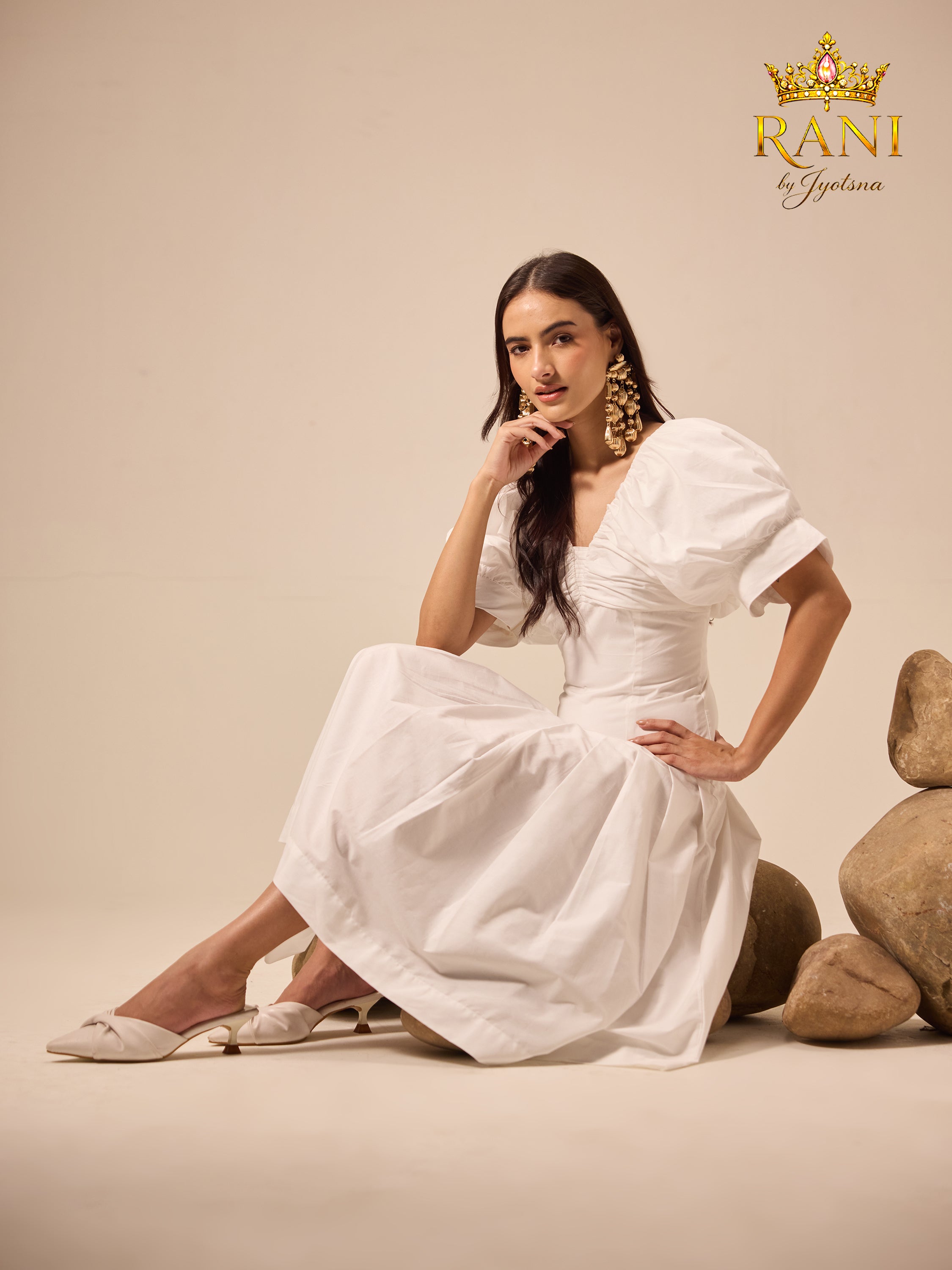 Cloud nine midi dress