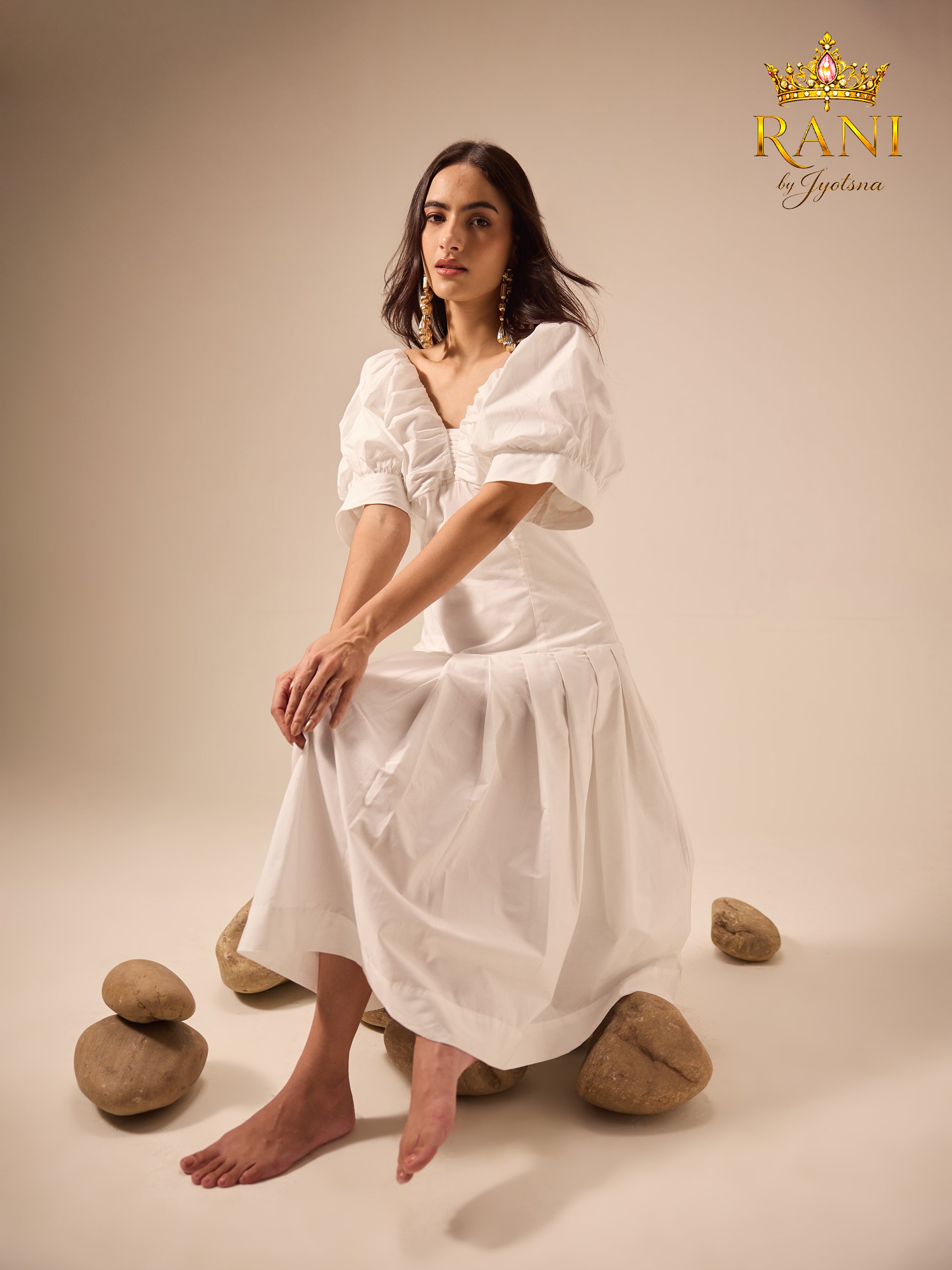 Cloud nine midi dress