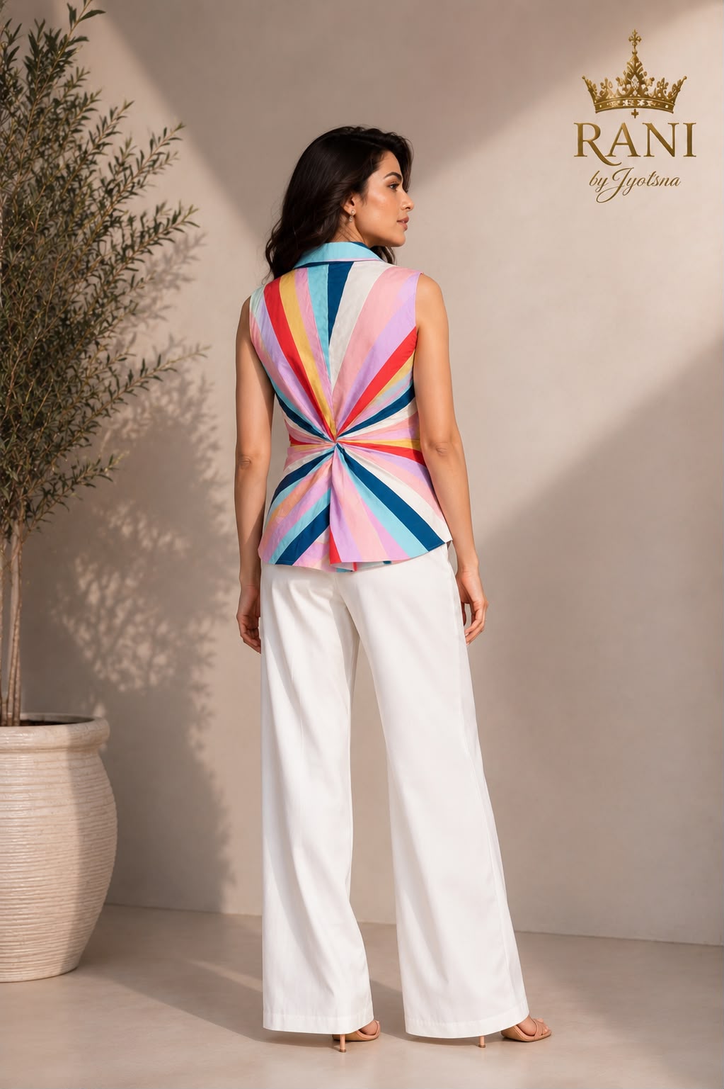 Rainbow twist shirt